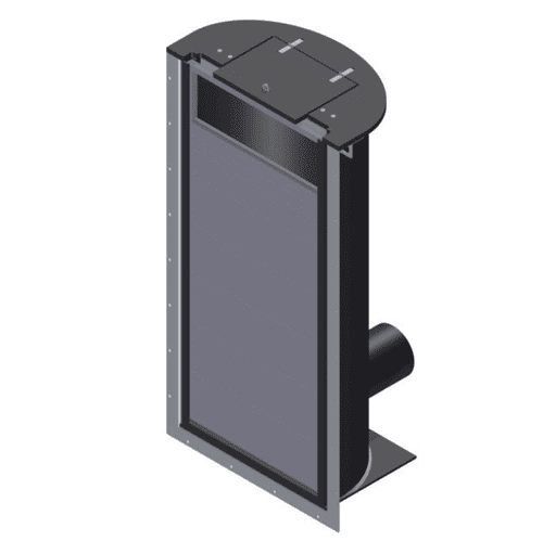 183267 KWT KOP overflowdrain 110mm