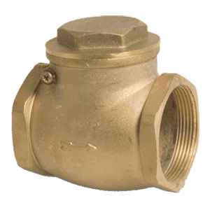 Brass swing check non-return valve, type 790