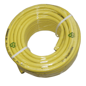 Primabel PVC slang geel, met bewapening