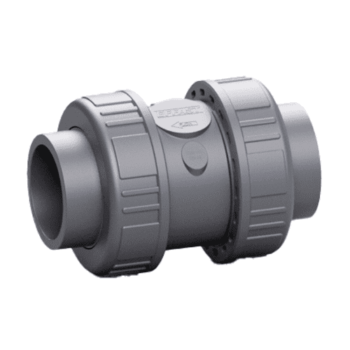 PVC ball non-return valve, PN16