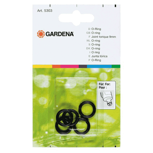 Gardena O-rings, kit of 5
