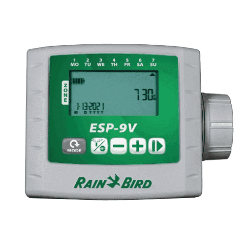 Rainbird ESP-9V automatic sprinkler controller, battery-operated