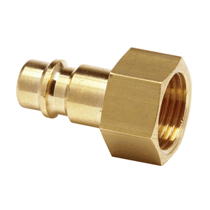 Brass male hose coupling, with female thread