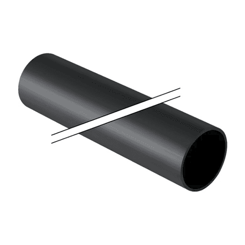 188308 GEB PE wastewtr pipe 125x4.9 L=5m