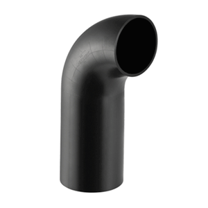 188476 GEB PE elbow 90mm 1 side long 90dgr