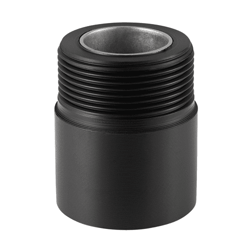 Geberit adaptor with male thread, reinforced