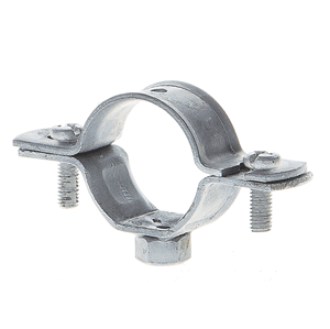 Pipe clamps, metal, no liner