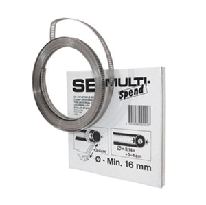 Multi-hose clamp stainless steel