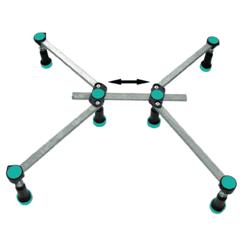 241824 Douchebaksteun 6-voet 125mm