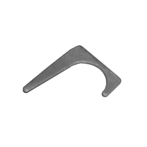 Hammer-in floor clip