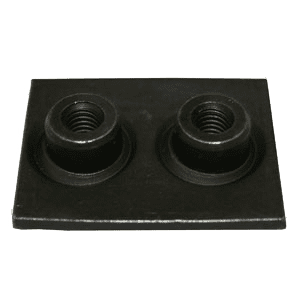 Loose block clamp welding plate