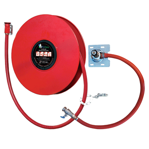 WaSure fire hose reels HS 19 incl . flexible mounting