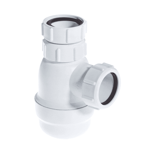McAlpine without wall pipe and rosette 1.1/2" - 40 mm
