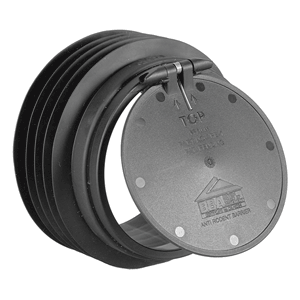 McAlpine anti-rodent barrier valve, 110 mm