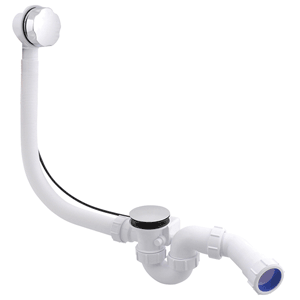 McAlpine bath trap with plug and flexible overflow