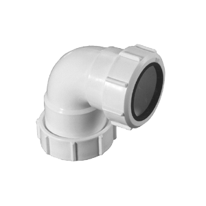 McAlpine bend 90°, 2 x clamp connector. 40 mm