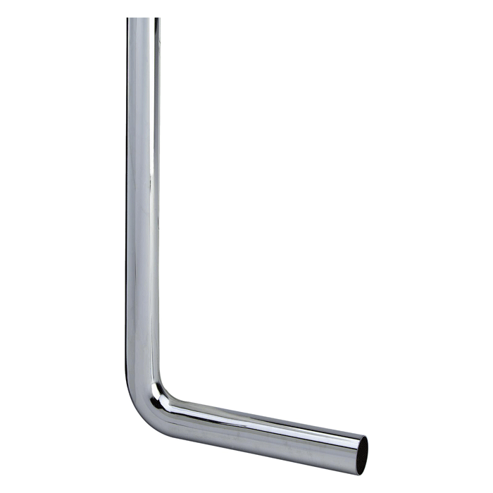 Viega floor pipe, brass, chrome plated 40 mm