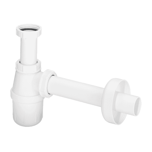 Viega bottle odour trap PP with wall tube