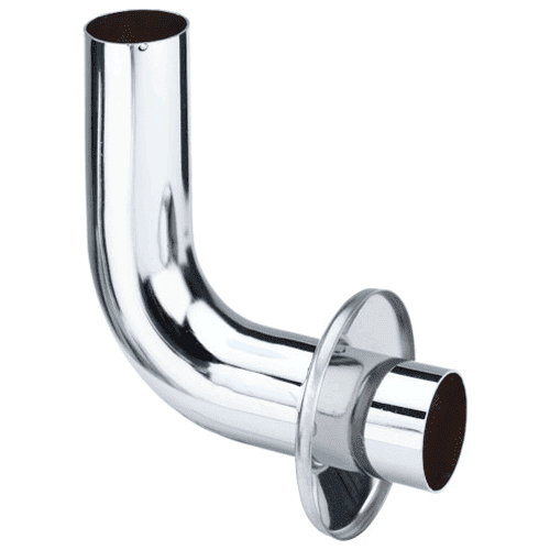 Viega 90° drain elbow with rosette