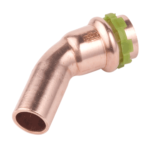 VSH SudoPress copper water bend 45° press x push-fit
