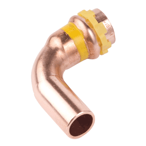 VSH SudoPress copper gas bend 90° press x push-fit