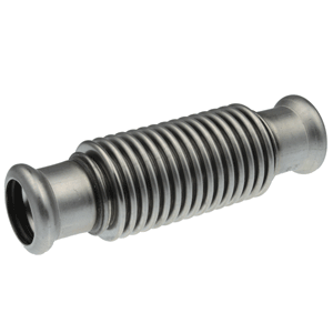 VSH XPress stainless steel axial compensator 2 x press