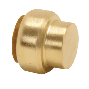 VSH Tectite brass end coupling, 1 x push-fit