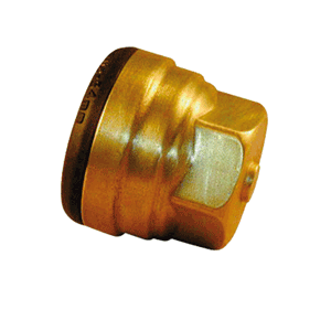 VSH Tectite brass end coupling + vent valve, 1 x push-fit