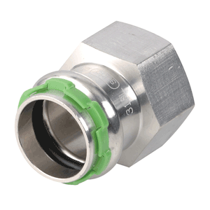 VSH SudoPress stainless steel adaptor bush, press x female thread