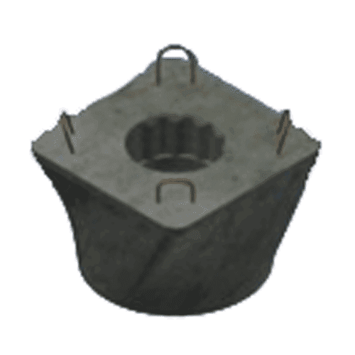 306681 HEN collapse sprinkler cup concrete