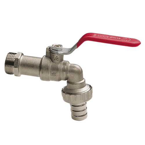 VIR ball tap 310N with hose connection, male thread