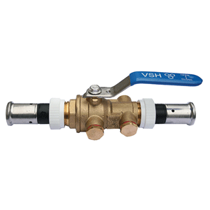 VSH backflow preventer with drain valve, Henco EA