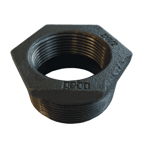 Cast iron reducer ring, 1 x 3/4