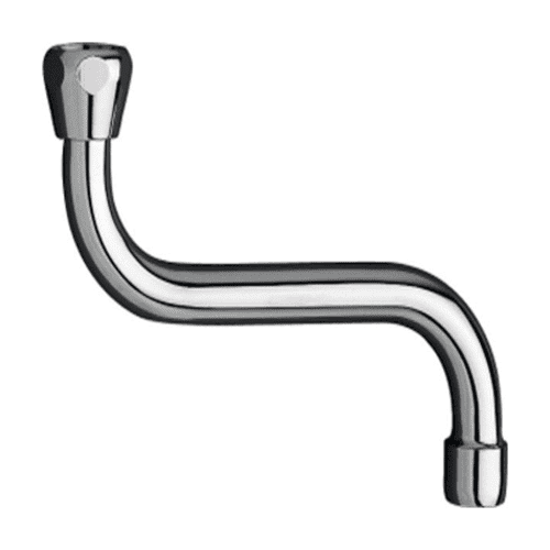 Chrome-plated universal spout, S model