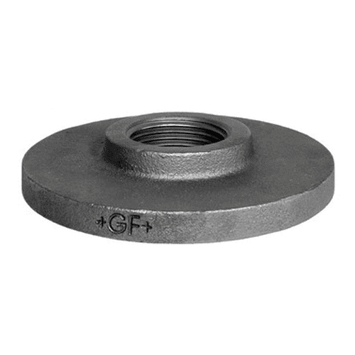GF 321 malleable screwed flange, undrilled