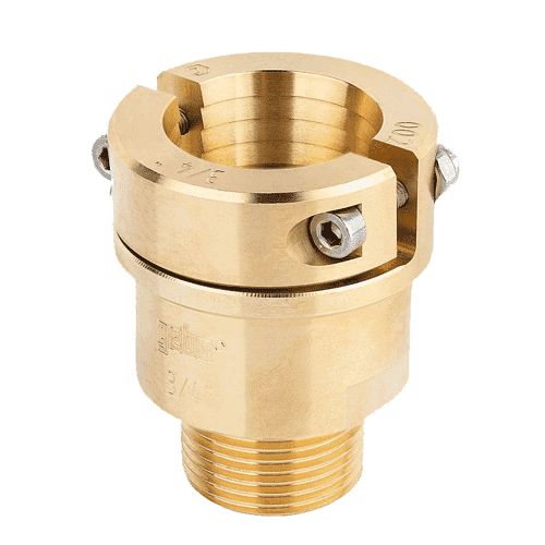 333000 GEBO mini 3/8""x 3/8"" m.thr. brass