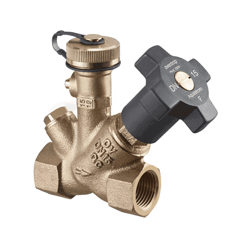 Oventrop Aquastrom F stop valve + drain