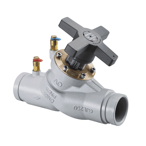Oventrop Hydrocontrol VGC double regulating and commissioning valve, PN25
