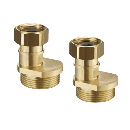 Oventrop connection set 1.1/2" male thread x 1" swivel