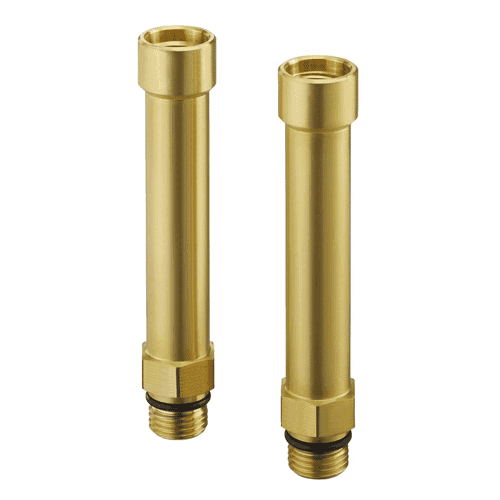 Oventrop pressure test valve extension