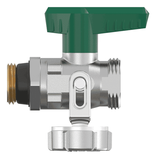 Simplex filling and draining valve, drinking water