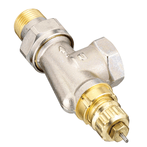 Danfoss RA-N axial thermostat valve