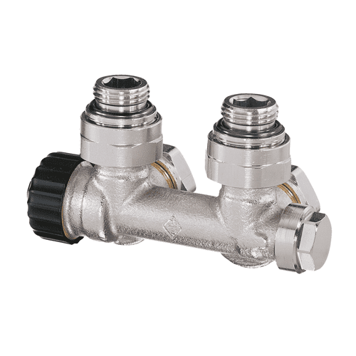 Heimeier Multilux two-pipe valve set