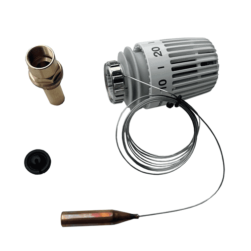 Heimeier thermostatisch regelelement K, korte bulb