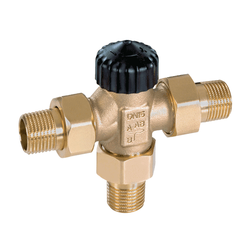 Heimeier three-way mixing valve DN 25