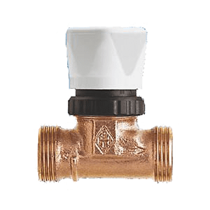 Heimeier underfloor heating control valve: 2x male thread