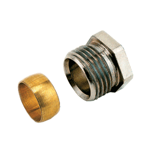 Comap connection coupling with 2 cutting edges