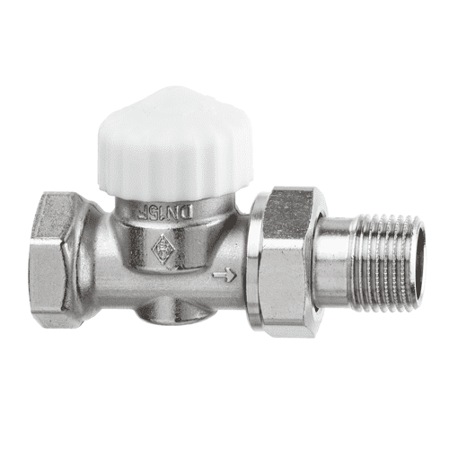 Heimeier V-Exact II thermostatic valve short, straight