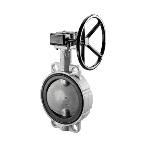 OVENTROP wafer butterfly valve + handwheel