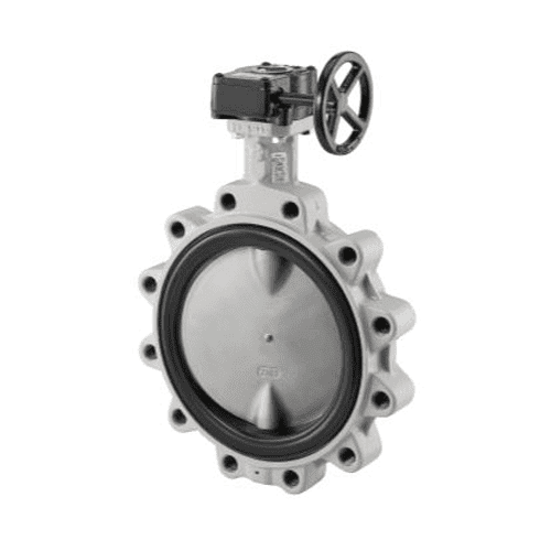 OVENTROP Luge butterfly valve + gear operated PN 16